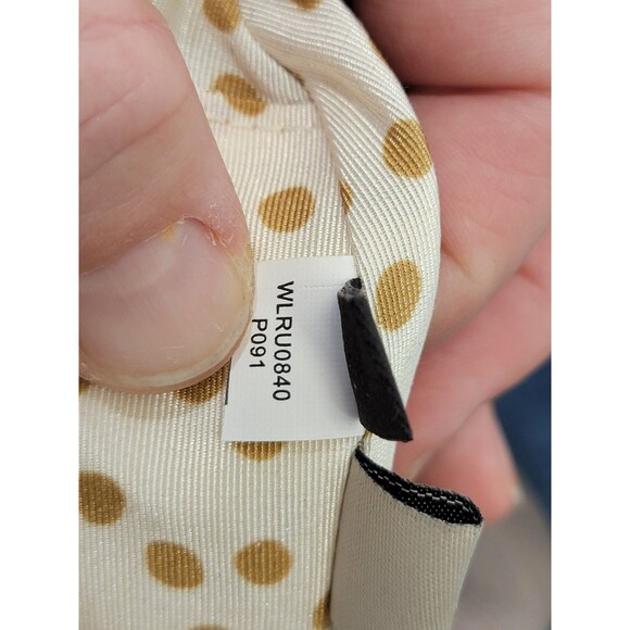 ALD Kate Spade Kent Flap Chrissy Wristlet Taupe Leather Clutch Small Purse EUC - Picture 9 of 9